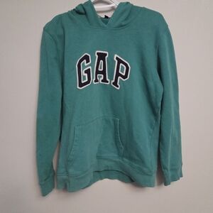 GAP Aqua Pullover Hoodie